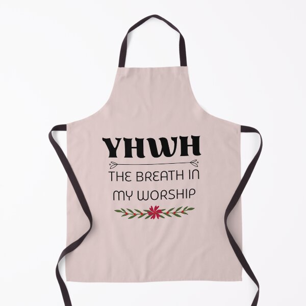 Item preview, YHWH Breath of Worship with Floral Ornament designed and sold by AnyMar2023.