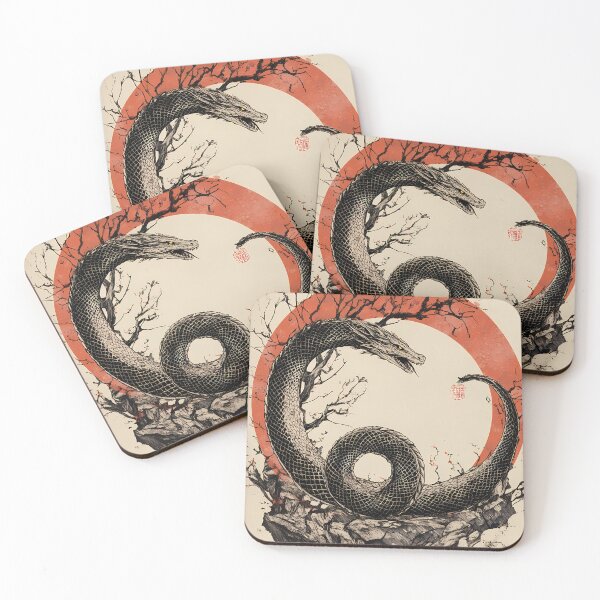 Item preview, Ouroboros Eternal Serpent and Rebirth designed and sold by MidArtForge.