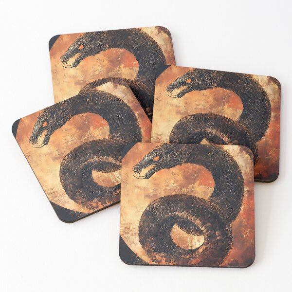 Item preview, Ouroboros Eternal Serpent and Rebirth designed and sold by MidArtForge.