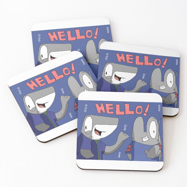 Item preview, Saying Hello! designed and sold by SharkeyArtist.