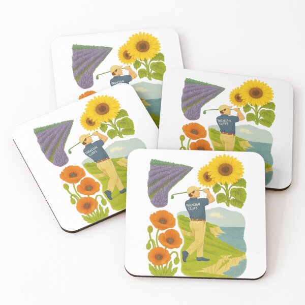 Item preview, Golfing on the Thracian Cliffs in Bloom designed and sold by EstiArts.