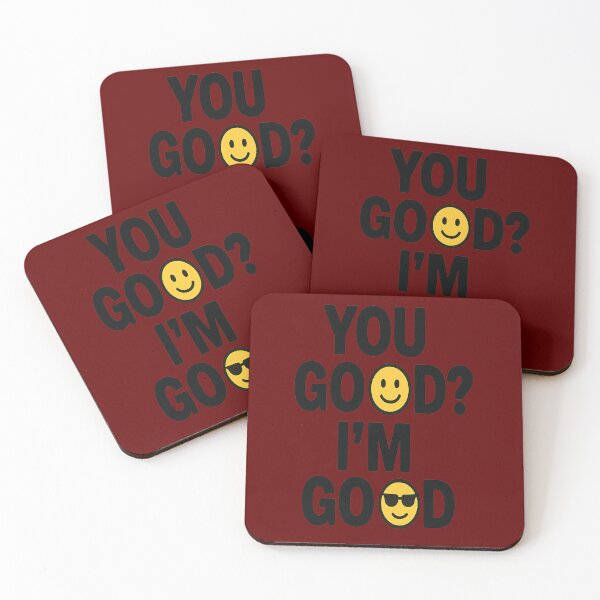 Item preview, You Good, I'm Good" Emoji Typography designed and sold by Estampa221B.