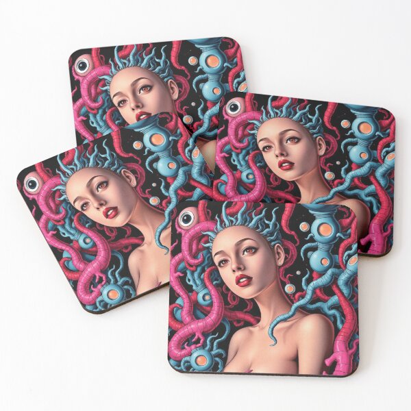 Item preview, Space Goddess Abstract Art designed and sold by Esterlane.