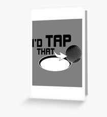 Golf I'd Tap That Greeting Card