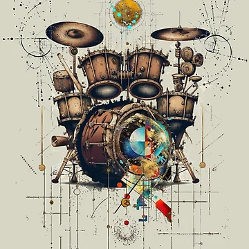 Artwork thumbnail, Drum Set by Rosa1977