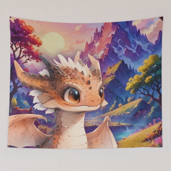 Item preview, Wilderness Dragon designed and sold by ThistleandBard.
