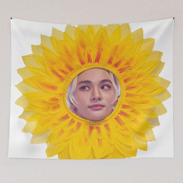 Artikelvorschau, Sonnenblume Hyunjin entworfen und verkauft von HelloHallyu.