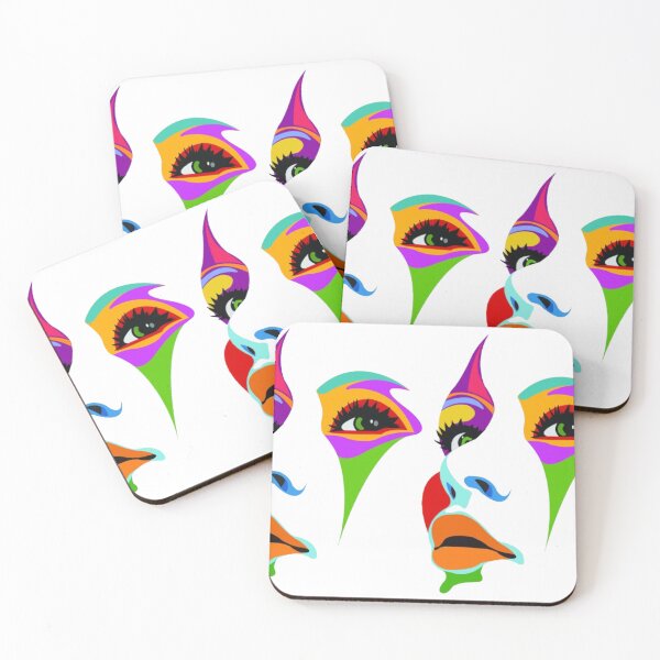 Item preview, Abstract Pop Art Face Illustration designed and sold by Regal-Elegances.