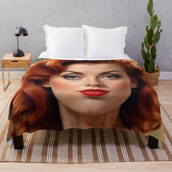 Item preview, 1940s Red Head Pin Up designed and sold by MissSaylor.