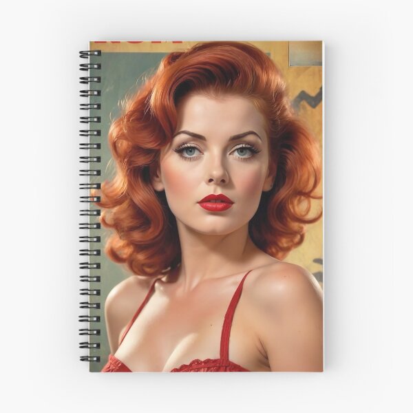 Item preview, 1940s Red Head Pin Up designed and sold by MissSaylor.