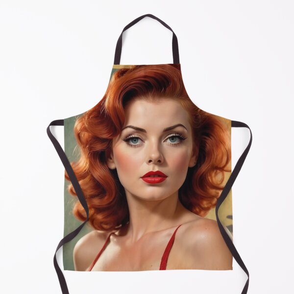 Item preview, 1940s Red Head Pin Up designed and sold by MissSaylor.