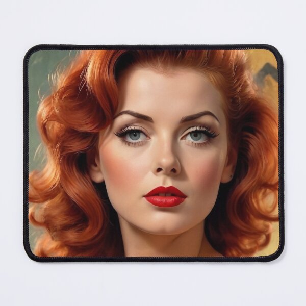 Item preview, 1940s Red Head Pin Up designed and sold by MissSaylor.