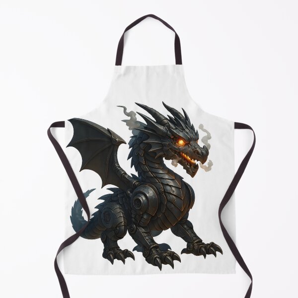 Item preview, Steampunk Mechanical Dragon – Fierce 3D Fantasy Creature designed and sold by WolfPixelRo.