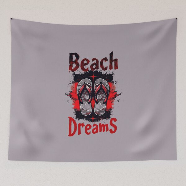 Item preview, "Beach Dreams: Flip Flops Summer Vibes Art" designed and sold by MJO80.