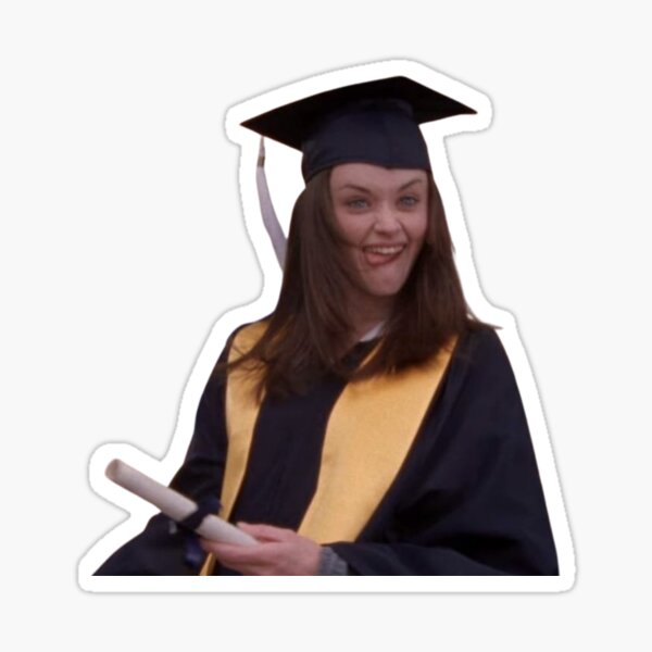 Vista previa del artículo con la obra «la graduación de Rory», diseñado y vendido por miaaakellyyy.
