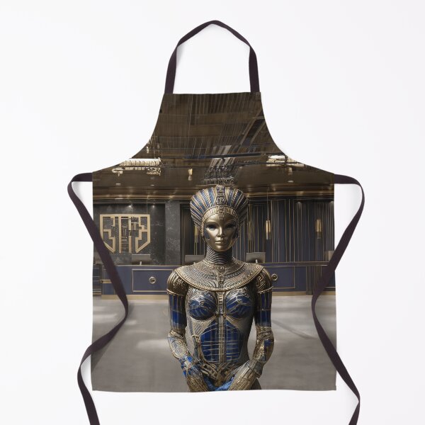 Item preview, Lifelike AI assistant with temple indicators designed and sold by Made-by-Gus.