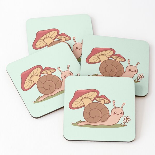 Item preview, cute kawaii snail designed and sold by Mighty-Blue.