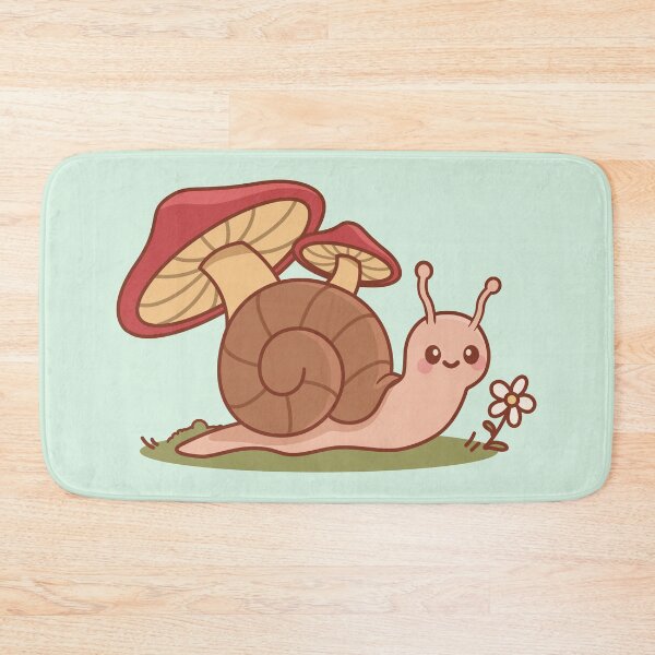 Item preview, cute kawaii snail designed and sold by Mighty-Blue.