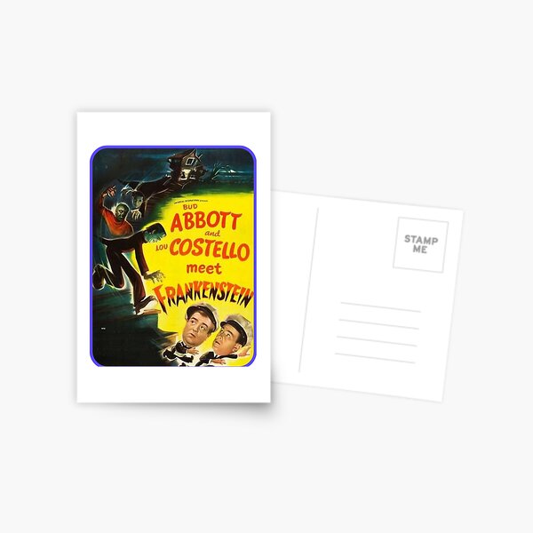Item preview, Monster Mayhem Tribute | Abbott & Costello Meet the Monsters Vintage Horror designed and sold by C-Collectible.