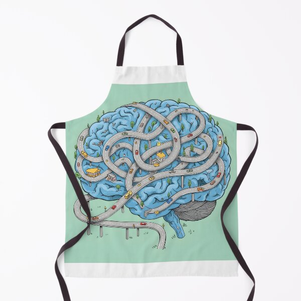 Item preview, Brain Highway – Conceptual Illustration of Complex Thinking and Decision Making designed and sold by supakor.