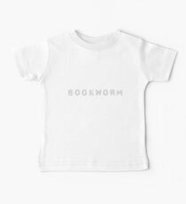 Bookworm light print Baby Tee
