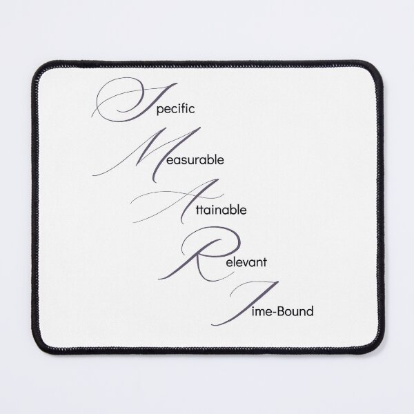 Item preview, Smart Goals Design - White designed and sold by Snowroseblossom.