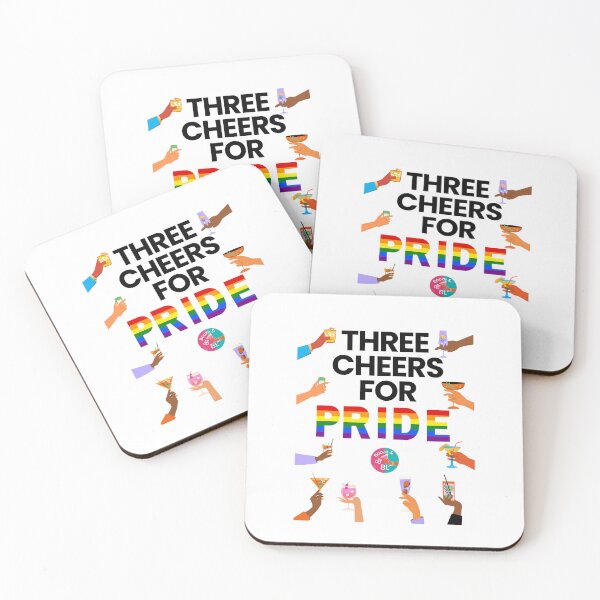 Item preview, Three Cheers for Pride  designed and sold by shopboozeandbl.