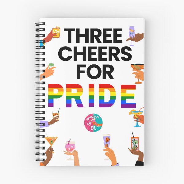 Item preview, Three Cheers for Pride  designed and sold by shopboozeandbl.