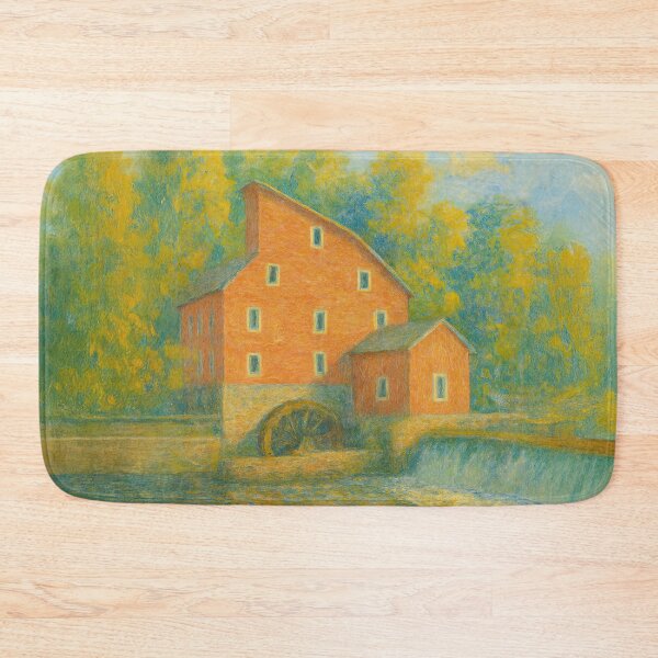 Item preview, The Red Mill, Clinton NJ – Historic Landmark Art Print designed and sold by thaneydesign.