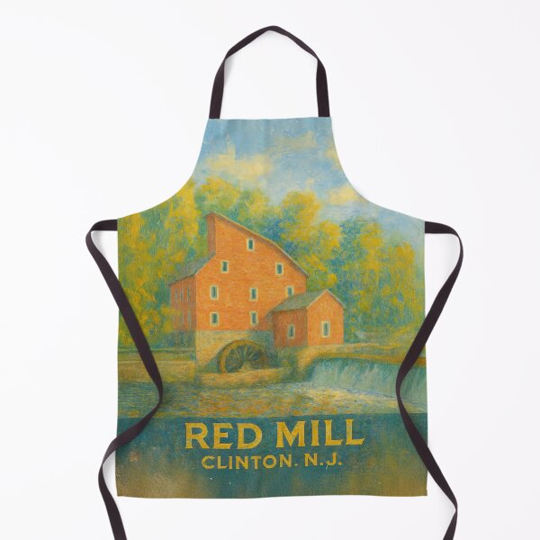 Item preview, The Red Mill, Clinton NJ – Historic Landmark Art Print designed and sold by thaneydesign.