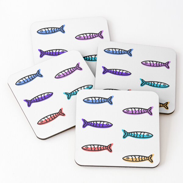 Item preview, Rainbow fish multipack designed and sold by sno0dle.
