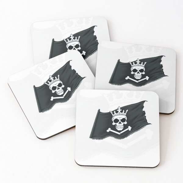 Item preview, Royal Skull and Bones Pirate Flag designed and sold by Uni-Q.