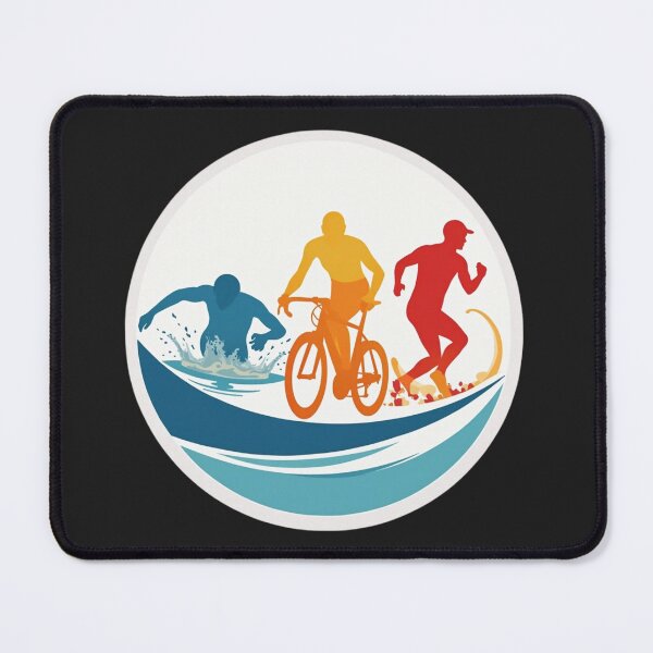 Item preview, Swim. Bike. Run. | Triathlon Passion Sticker for Athletes designed and sold by Triathlongram.