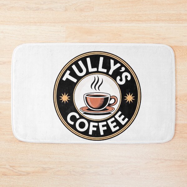 Item preview, Tully’s Coffee Retro Badge – Classic Vintage Coffee Shop Logo designed and sold by MOTAS FASHION .