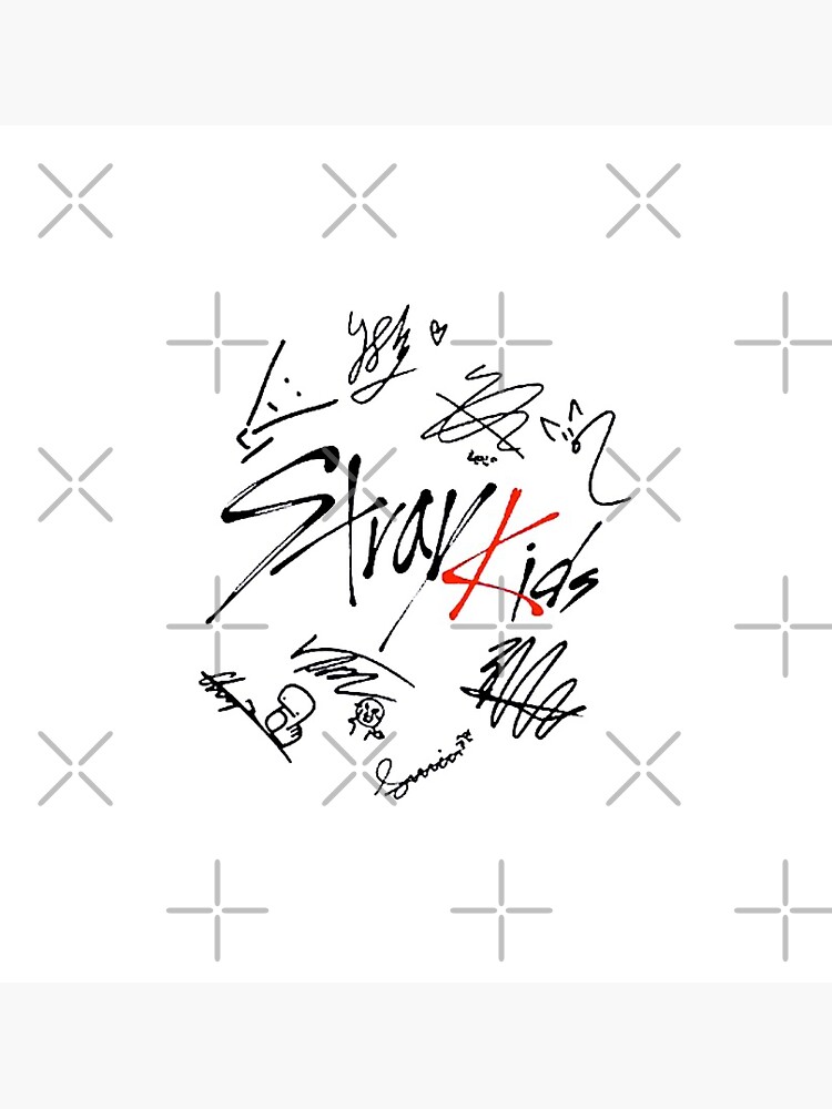 Stray Kids DominATE tour signatures autographs comeback poster