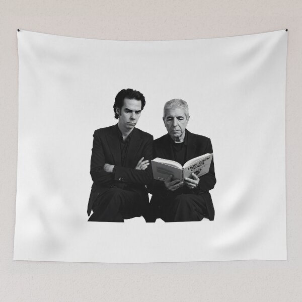 Item preview, Nick Cave and Leonard Cohen designed and sold by zhdesignszh.