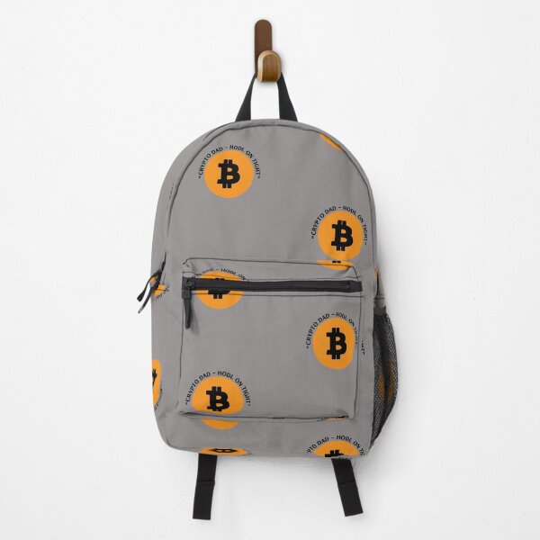 Item preview, Crypto Dad – HODL On Tight | Funny Bitcoin Investor Design for Dads designed and sold by Pamthedesigner.