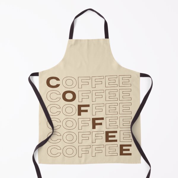 Item preview, Coffee Typography Pattern - Bold & Minimalist Coffee Lover Design designed and sold by SkyTastic.