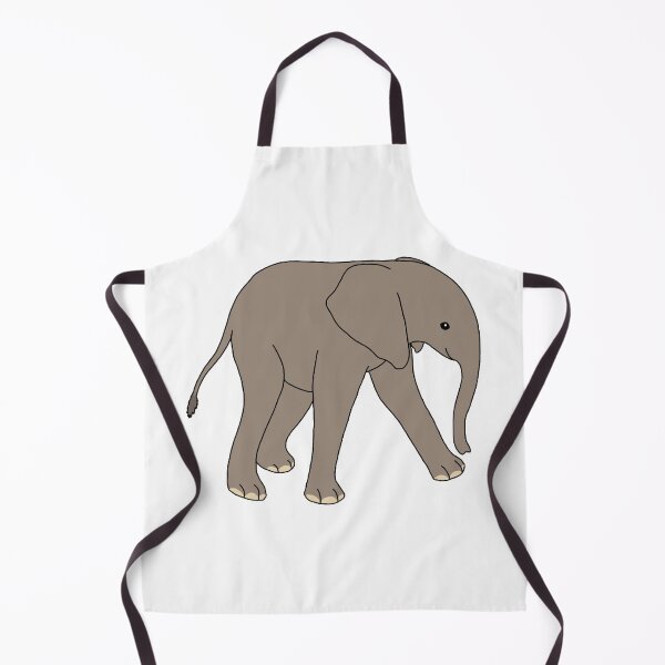 Item preview, Baby African elephant designed and sold by Leapingdoe.