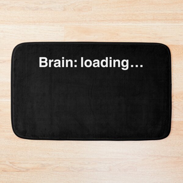 Item preview, Brain: Loading… – Funny Digital Overthinking Shirt designed and sold by Thanat Pattern Studio.