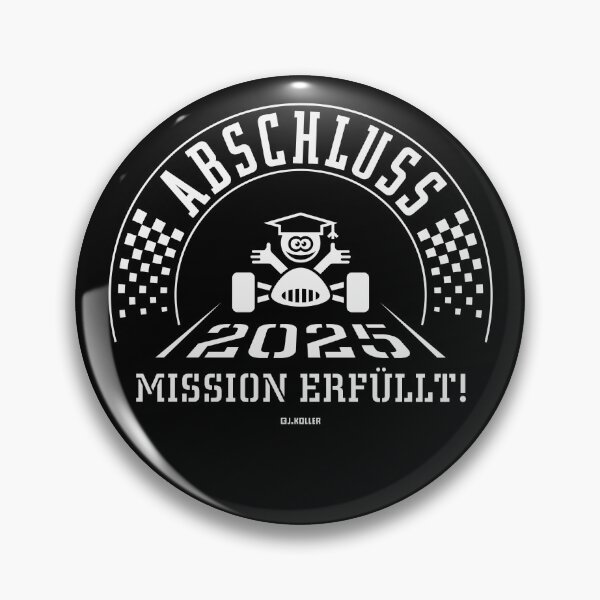 Item preview, Graduation 2025 – Mission Accomplished! (Graduation / Finish Line / White) designed and sold by Roderix.