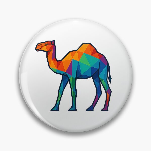 Item preview, Prismatic Dromedary Camel designed and sold by TheWonkyEaselCo.