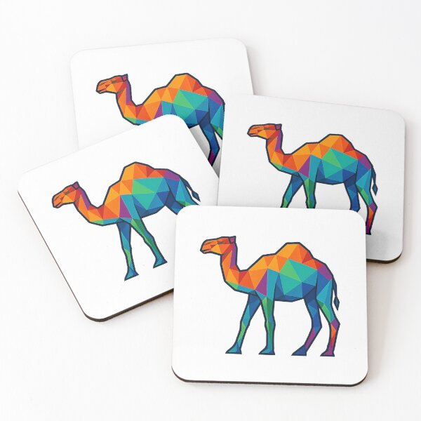 Item preview, Prismatic Dromedary Camel designed and sold by TheWonkyEaselCo.