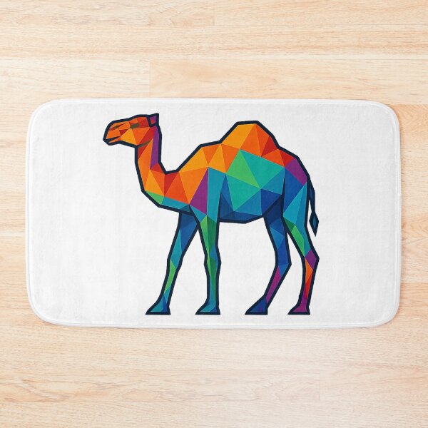 Item preview, Prismatic Dromedary Camel designed and sold by TheWonkyEaselCo.