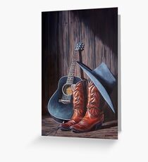 "Boots" Greeting Card