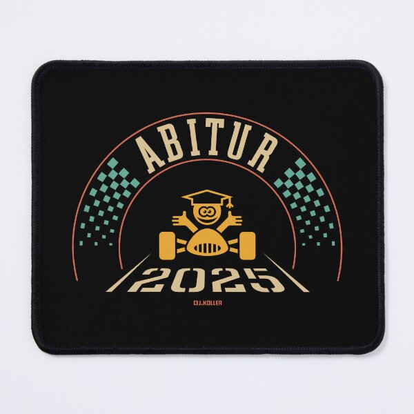 Item preview, Abitur 2025 (high school graduate / Abitur / university entrance qualification / finish line / 4C) designed and sold by Roderix.
