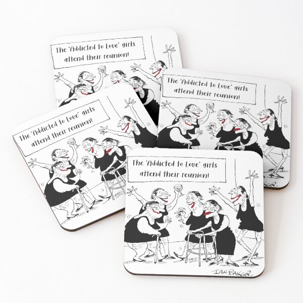 Item preview, Addicted to Love cartoon by Ian Baker designed and sold by IanBakerToons.