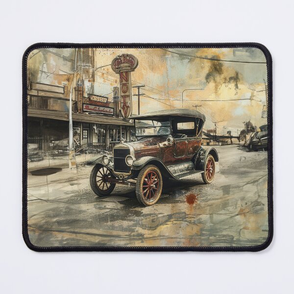 Item preview, Retro Car 22 designed and sold by Made-by-Gus.