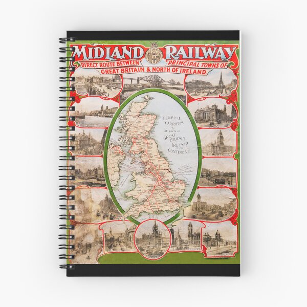 Item preview, Vintage Poster - Midland Railway designed and sold by cmphotographs.