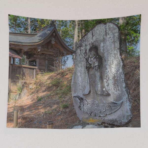 Item preview, Sericulture Goddess at Shinto Shrine in Rural Highlands in Yamanashi Prefecture, Japan designed and sold by Pix4Japan.